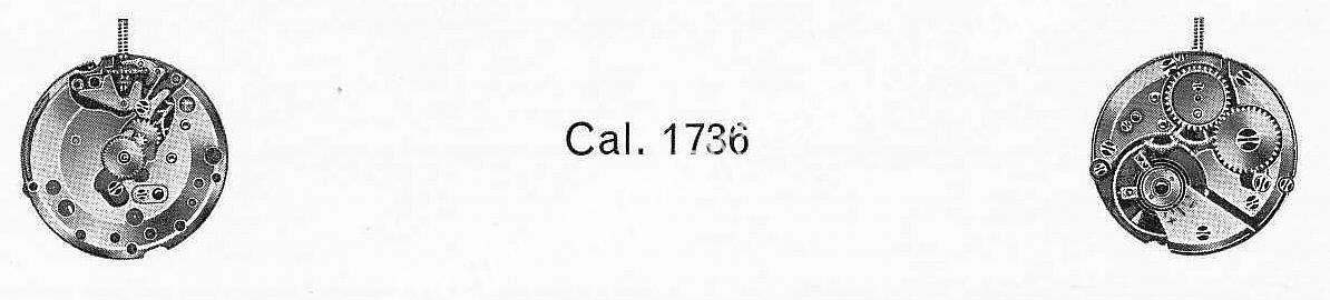 A Schild AS 1736 watch movement A Schild AS 1736 watch movement