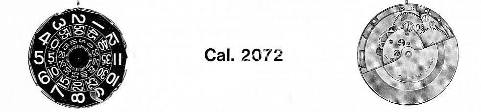 A Schild AS 2072 watch movements A Schild AS 2072 watch movements