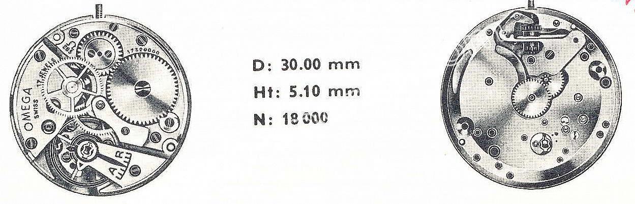 Omega 285 watch movements Omega 285 watch movements