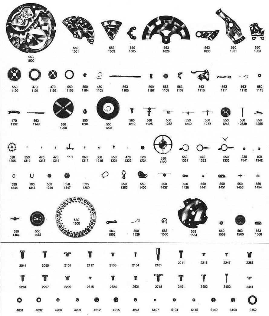 Omega 750 watch parts Omega 750 watch parts