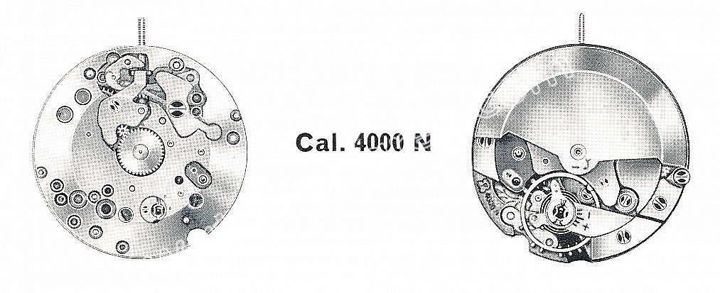 Felsa 4000 N watch movements Felsa 4000 N watch movements