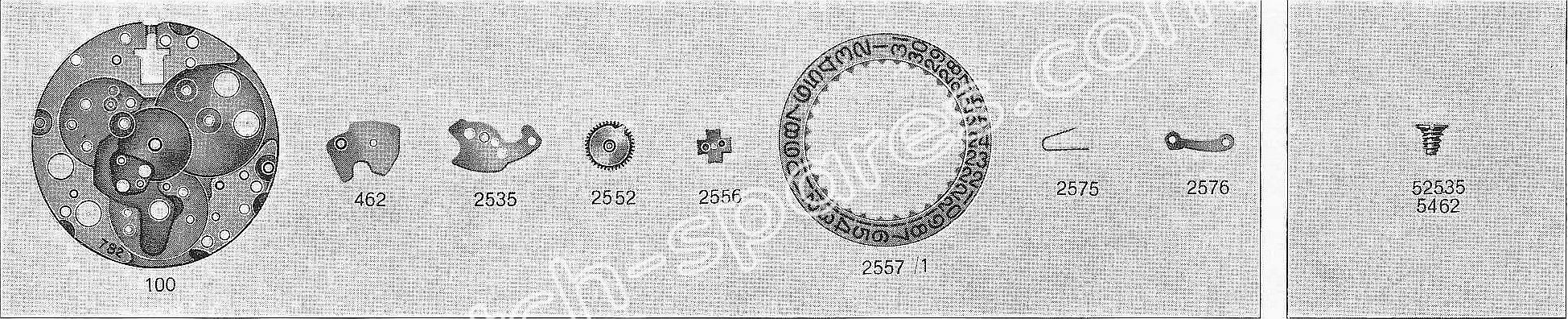 Tissot 783 watch date spare parts Tissot 783 watch date spare parts