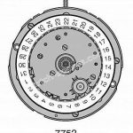 ETA ValJoux 7753 watch movement ETA ValJoux 7753 watch movement