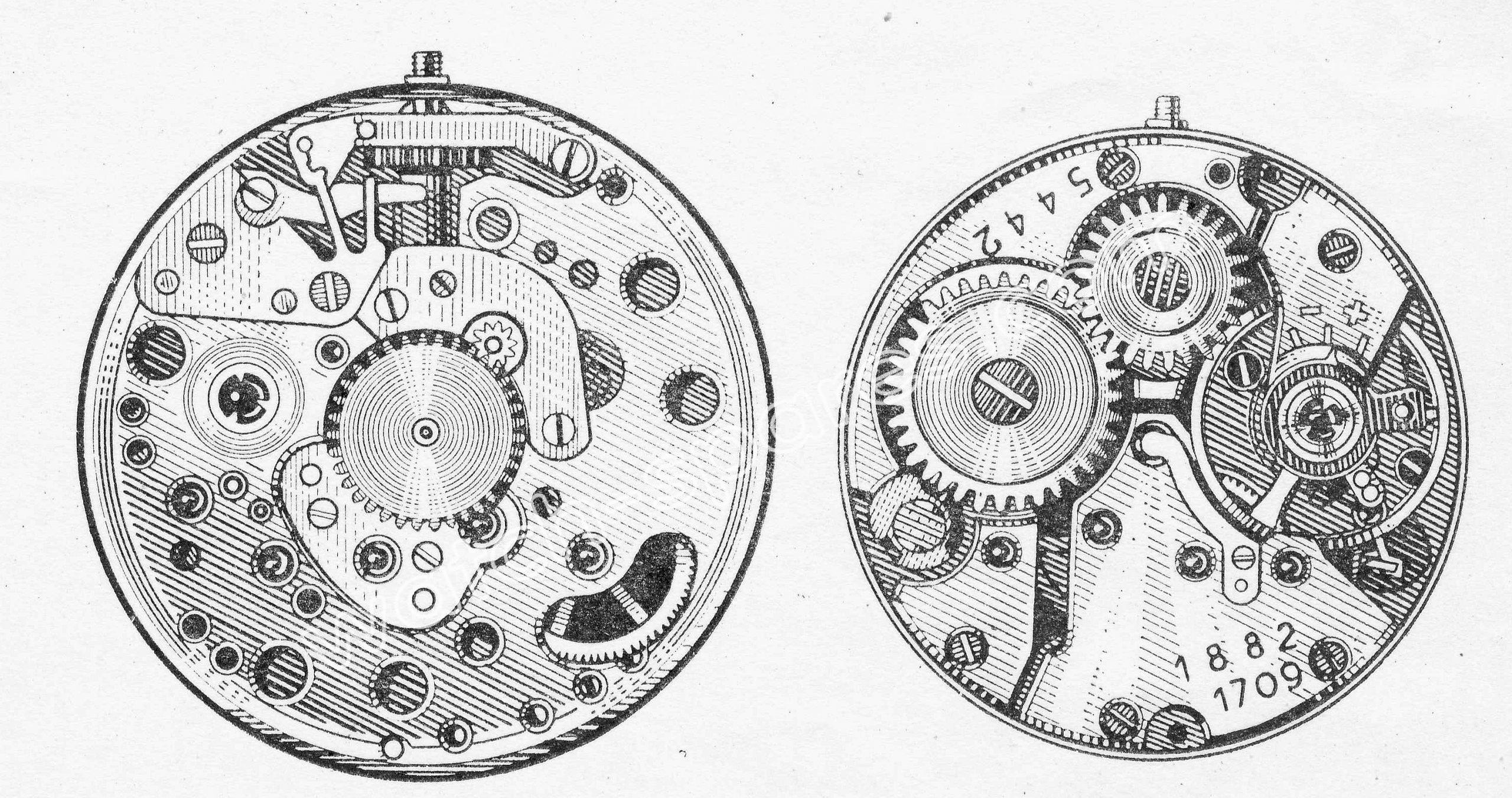 Zaria 1709 watch movements Zaria 1709 watch movements