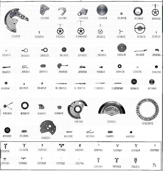 SEIKO 6205B watch spare parts SEIKO 6205B watch spare parts